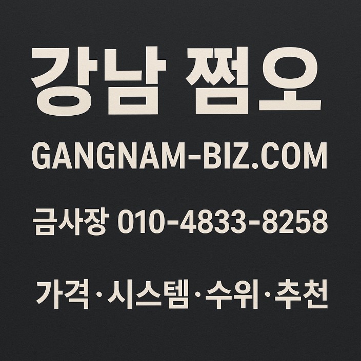 강남룸 추천 강남룸 추천